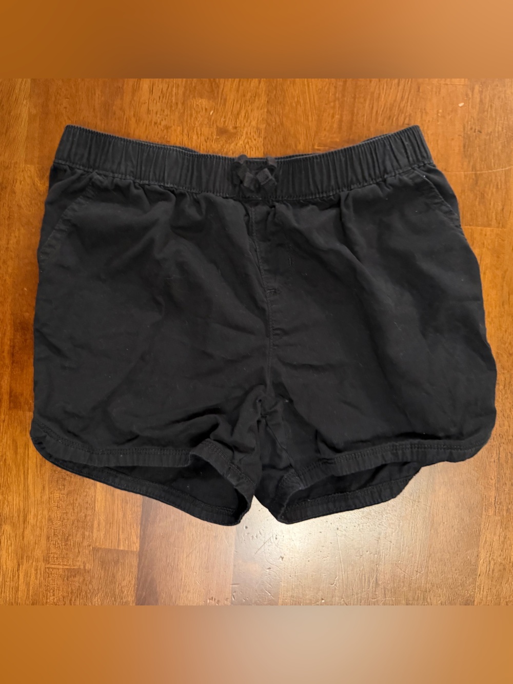 Girls The Children’s Place Black Pull On Shorts Size 12